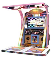 Machine de danse et de musique de simulateur adulte de vidéos à pièces d'amusement d'intérieur à vendre