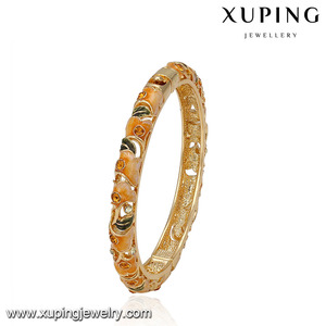 Braccialetto-104 xuping saudita gioielli in oro 24K moda oro braccialetto - Product Image 2