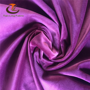 280cm Ancho de alta densidad de buena calidad peso pesado Holanda francés <span class=keywords><strong>lisi</strong></span> micro corte de tapicería de terciopelo sofá tela de la cortina - Product Image 6