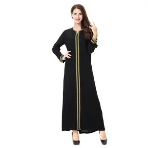 Vestido bordado feminino, vestido bordado bordado abaya dubai isamic vestidos de roupas femininas a385, 2022