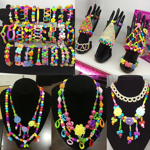 ราคาถูกDiyเครื่องประดับของเล่นความงามชุดสร้อยคอสำหรับสาวเด็กงานฝีมือหัตถกรรมลูกปัดสร้อยข้อมือเกม - Product Image 2
