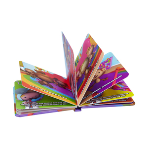 Impression personnalisée en couleur, livre éducatif pour enfants respectueux de l'environnement, livre <span class=keywords><strong>d</strong></span>'histoires sur le thème de <span class=keywords><strong>la</strong></span> forêt, impression de livres cartonnés - Product Image 6