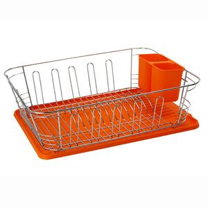 BX grupo color naranja plato bandeja de almacenamiento ahorrar espacio cocina <span class=keywords><strong>rack</strong></span> - Product Image 1