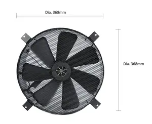 solar wall exhaust fan industrial greenhouse poultry-house fan