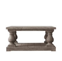 Table basse carrée en bois de style français, livraison gratuite