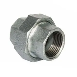 Galvanized Union Fitting Steam Heating Used Union Malleable Iron Pipe Fittings