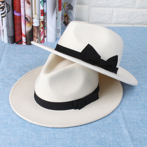 Sombrero de Fieltro Panamá 100% Lana para Hombre, Color Blanco, Estilo Elegante para Fiestas, Pesca, Actividades al Aire Libre, Casual de Negocios, para Todas las Ocasiones - Product Image 6