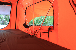 Tente de voiture pliable pour voyages tout-terrain 4x4, imperméable, en polycoton, pour 1 à 2 personnes, OEM - Product Image 4