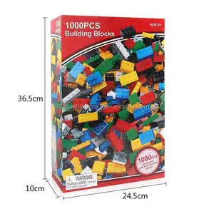 批发积木积木证书儿童益智玩具1000PCS塑料积木玩具1000PCS