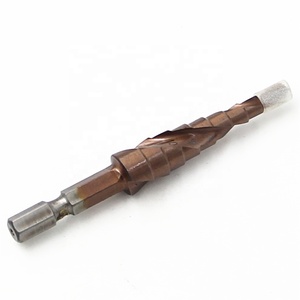 M35 HSS <strong>Cobalt</strong> Spiral Flute Step <strong>Drill</strong> <strong>Bit</strong> <strong>Set</strong> Pagoda <strong>Drill</strong> <strong>Bit</strong> for Stainless Steel Metal Sheet Drilling - Product Image 4