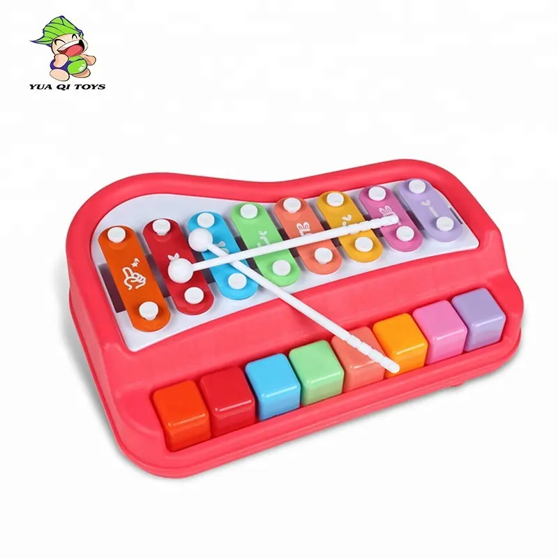 Children's plastic Knock a harp baby Big xylophone toys Baby musical instrument