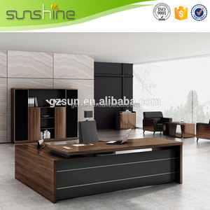 Ys13 soleil moderne bureau exécutif ceo bureau bureau mobilier de bureau réception - Product Image 2
