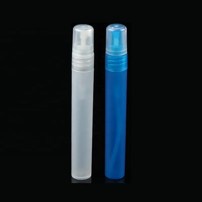 easy taking 3ml 5ml 8ml 10ml Pen shape Fine Mist Frosted Atomizer cosmetic perfume alcohol Plastic spray bottle 10ml
