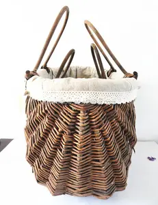 Maximumcatch Chinese-Style Classical Wicker Trout Fishing Creel Vintage  Fishing Bag Willow Fishing Basket - AliExpress