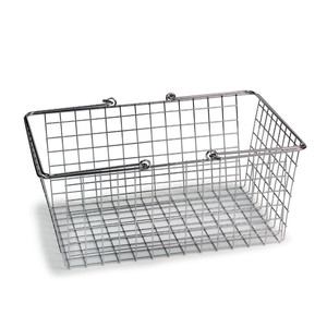 Cesta de malla de alambre de acero inoxidable, personalizada, 304, 316, para aplicaciones de limpieza ultrasónica