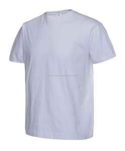 Fábrica de ropa barata por encargo en blanco de alta calidad 100 algodón blanco <span class=keywords><strong>camisetas</strong></span> - Product Image 1