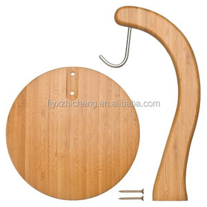 Support à bananes en bambou moderne pour comptoir, support à fruits écologique pour la cuisine, <span class=keywords><strong>crochet</strong></span> à bananes gain de place - Product Image 5