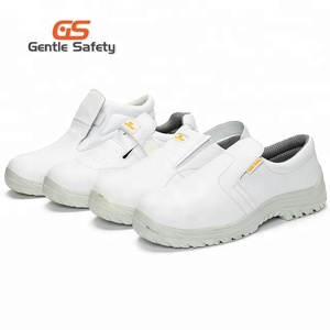 Zapatos de Seguridad Antideslizantes Blancos para la Industria Alimentaria, <span class=keywords><strong>sin</strong></span> <span class=keywords><strong>Cordones</strong></span>, para Cocina - Product Image 4