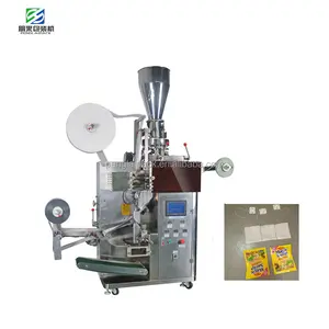 Full Automatic Filter Paper Small Sachets Tea Bag Pouch Packing Machine with Envelop, Paper Bag Making Machine