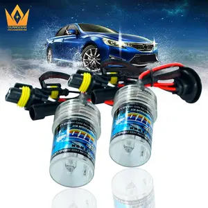 H11 alto brilho 4300k 6000k 8000k HID Xenon lâmpada Com W12 Magro Canbus Lastro kit Luz de Trabalho lâmpada Do Farol