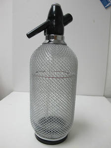 Soda Siphon, Soda Bottle, Vintage <b>Glass</b> Soda Siphon - Product Image 4