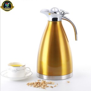 Carpe de service <span class=keywords><strong>à</strong></span> café thermique <span class=keywords><strong>à</strong></span> Double paroi, 1.5 l, en acier inoxydable, bouilloire d'<span class=keywords><strong>eau</strong></span> chaude isolante sous vide - Product Image 4
