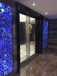 Lastra di Pietra Semipreziosa Naturale Sodalite e Diaspro Blu per Piani di Lavoro e Tavoli - Product Image 4