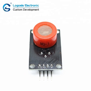 โมดูลเซ็นเซอร์ก๊าซเอทานอล MQ-3 0-5V แบบอะนาล็อก TTL พร้อมเซ็นเซอร์ตรวจจับแอลกอฮอล์ <span class=keywords><strong>MQ3</strong></span> ราคา - Product Image 3