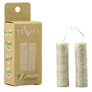 Boîtes personnalisées en papier d'art avec laminage mat pour fil <span class=keywords><strong>dentaire</strong></span> en fibre de bambou, fabrication sur mesure, écologiques et recyclables - Product Image 2