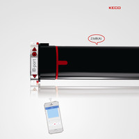 Motor tubular ultra silencioso Keco Zigbee, utilizado en persianas enrollables motorizadas para sistema de automatización inteligente