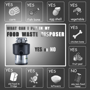 Máquina trituradora de residuos para alimentos (verduras y huesos), cocina - Product Image 6