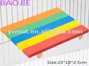 Jouets d'hamster de haute qualité, jouets en bois naturel et cage de hamster, avec design coloré, offre spéciale - Product Image 4