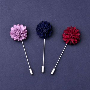 WSC-12 망 옷 깃 브로치가 없지만 한 벌 보석 Bulk Korea Fashion 감사해 요 Personalized 한 수 제 천 Fabric Rose 꽃 Brooch 핀