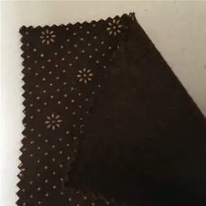 Polyester underlay không dệt cảm thấy vải với lớp phủ chống trượt PVC dots/PVC dots thảm không trượt cơ sở quần áo - Product Image 1