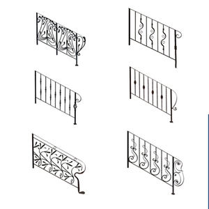 Conception de garde-corps d'escalier en métal préfabriqué pour <span class=keywords><strong>terrasse</strong></span> extérieure bon marché - Product Image 1