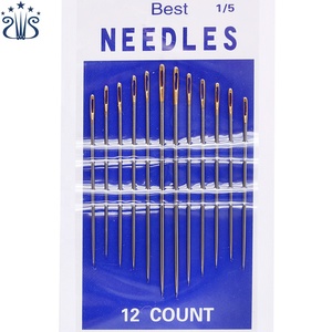 12PCS 120-021ハンドソーイングニードルキット刺Embroideryニードルレザーカーペット修理ツールDIYソーイングアクセサリー #120-021 - Product Image 5
