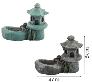Vintage Artificial Pool <strong>Tower</strong> <strong>Miniature</strong> House Fairy Garden Home Decoration Mini Craft Micro Landscaping Decor - Product Image 6
