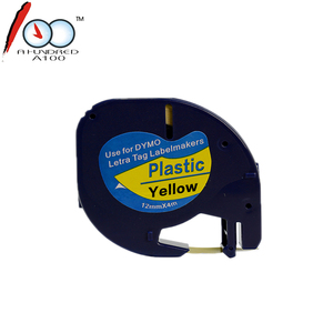 Cintas de Etiquetas LT 91200 de 12 mm * 4 m, Negras sobre Blanco, para Impresora <span class=keywords><strong>Dymo</strong></span> <span class=keywords><strong>Letra</strong></span> <span class=keywords><strong>Tag</strong></span> Series - Product Image 4