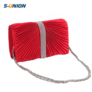 Di lusso da sera in raso frizione borsa per le donne, sacchetto di sera, sacchetto di frizione - Product Image 2