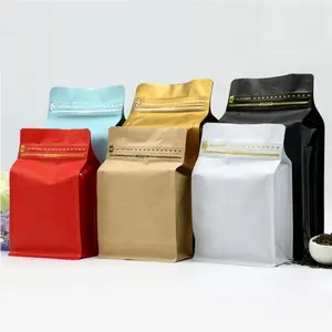 Miễn Phí Mẫu Laminated 1.5Kg 2Kg Compostable Khoai Tây Chiên Snack Zip Khóa Rỗng Tùy Chỉnh Trà Túi