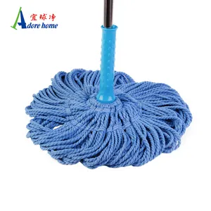 Kualitas Terbaik Pembersih Komersial Twist Mop Microfiber Kepala Populer