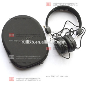 eva étui rigide <span class=keywords><strong>pour</strong></span> le transport de <span class=keywords><strong>protection</strong></span> <span class=keywords><strong>casque</strong></span> <span class=keywords><strong>audio</strong></span> technique ou styletpour lcd nettoyant - Product Image 1