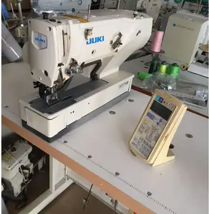 JUK I 1790 industrial computerized straight button hole sewing machine in used condition