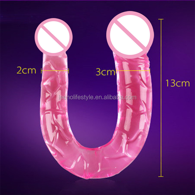 LEEHO W3-02-9 Sexspielzeug für Frauen Morease Mini Doppelendiger Dildo  Lesbisch Langer Doppelkopf-Penetrationspenis Flexibel Realistisch|  Alibaba.com