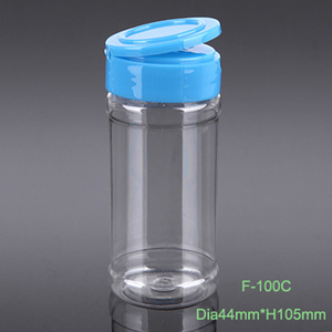 Bouteille <span class=keywords><strong>en</strong></span> plastique de 100 ml pour épices / sel / poivre - Product Image 3
