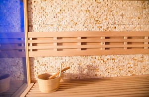 غرفة ساونا بخارية تعمل بالطاقة الشمسية مع موقد روسي - Product Image 2