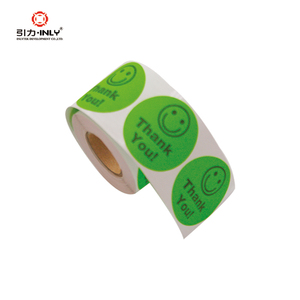 1,5 "круглый, спасибо, улыбка, наклейка, самоклеящаяся этикетка - Product Image 2