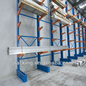 Jracking fornitore della cina acciaio industriale scaffale di stoccaggio scaffali a sbalzo laterale per raccordi in scaffali e scaffali impilabili - Product Image 2