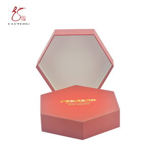 <span class=keywords><strong>Caja</strong></span> de Papel <span class=keywords><strong>Hexagonal</strong></span> para Empaque de Chocolate de Lujo Personalizado - Product Image 4