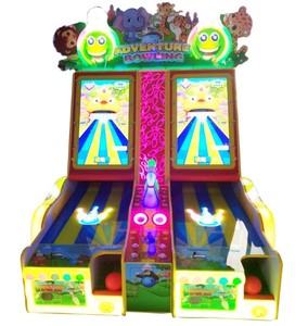 Đồng tiền hoạt động công viên giải trí cuối cùng <span class=keywords><strong>Bowling</strong></span> Arcade trò chơi video Máy | trẻ em Mini <span class=keywords><strong>Bowling</strong></span> Arcade cho trung tâm trò chơi - Product Image 2